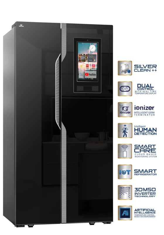 Walton WNI-6A9-GDNE-BD Refrigerator 591L